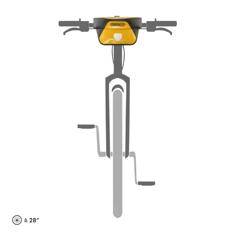 Ortlieb Ultimate Six Classic 5L Handlebar Bag in Yellow-1